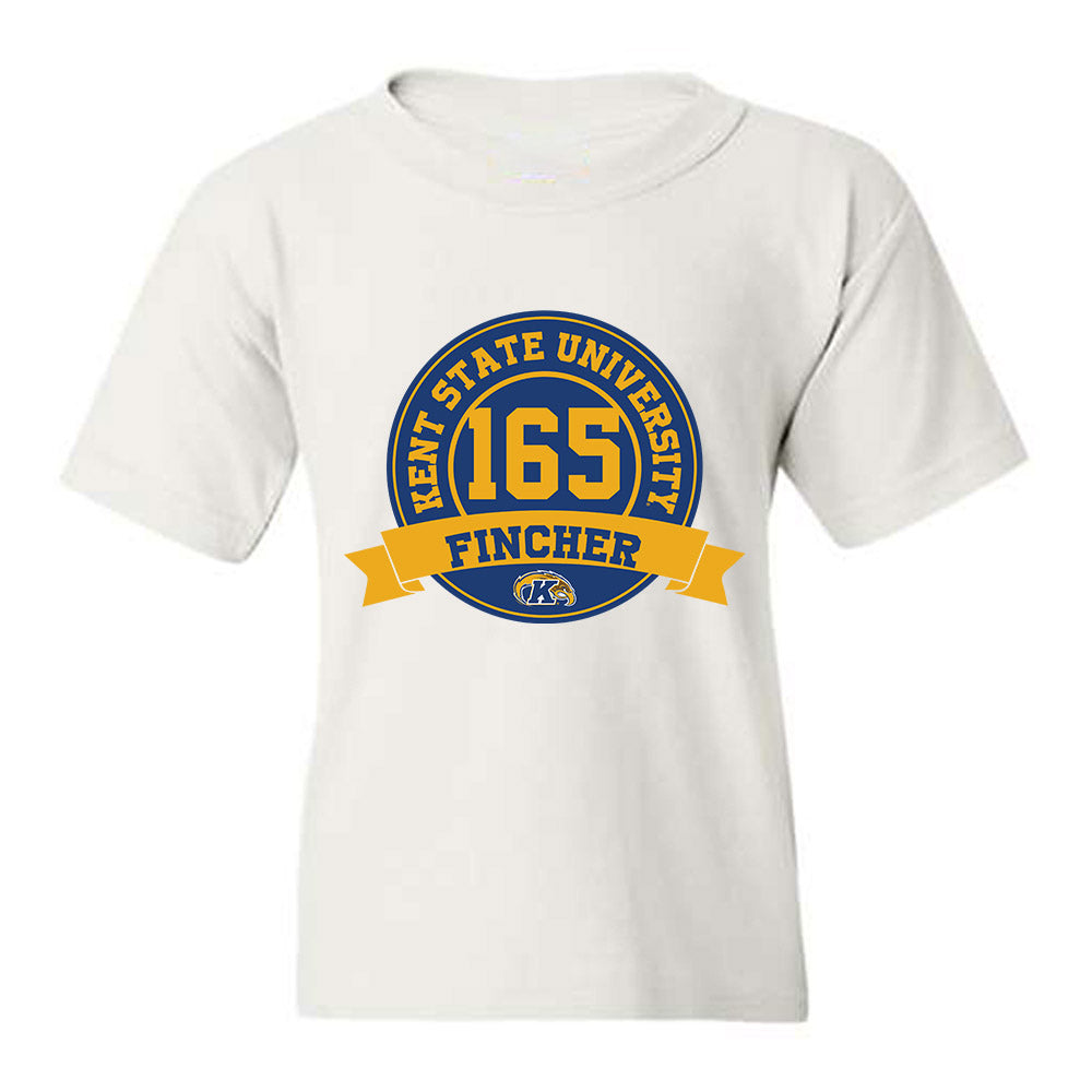 Kent State - NCAA Wrestling : Jordan Fincher - Classic Fashion Shersey Youth T-Shirt-0