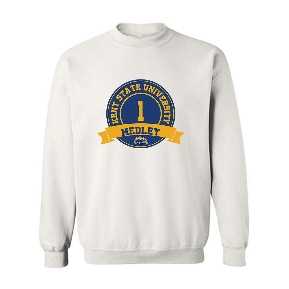 Kent State - NCAA Men's Basketball : Cian Medley - Classic Fashion Shersey Crewneck Sweatshirt-0