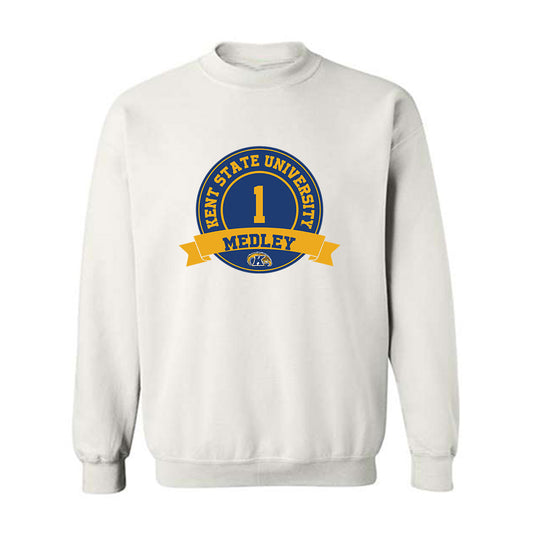 Kent State - NCAA Men's Basketball : Cian Medley - Classic Fashion Shersey Crewneck Sweatshirt-0
