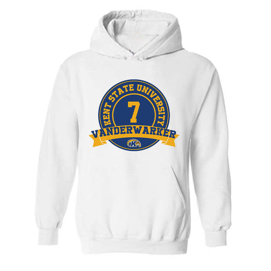 Kent State - NCAA Men's Basketball : Landon Vanderwarker - Classic Fashion Shersey Hooded Sweatshirt-0