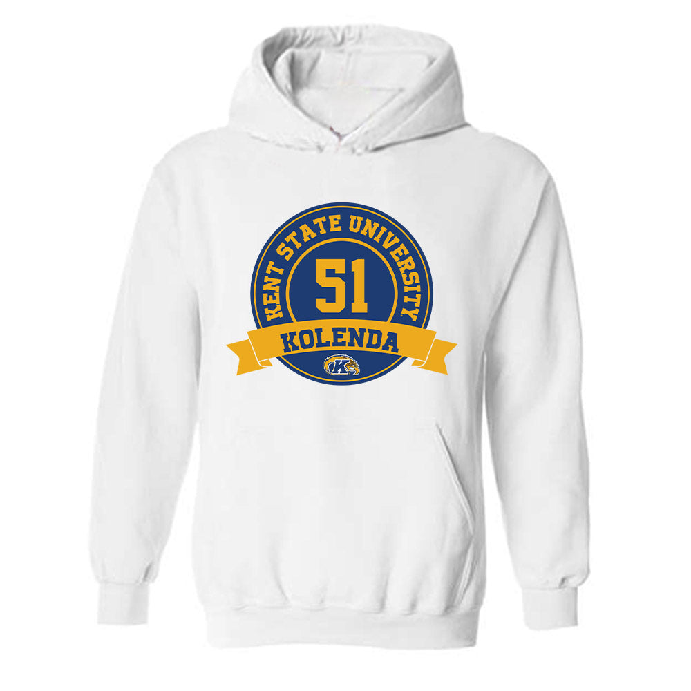 Kent State - NCAA Baseball : Jordan Kolenda - Classic Fashion Shersey Hooded Sweatshirt-0