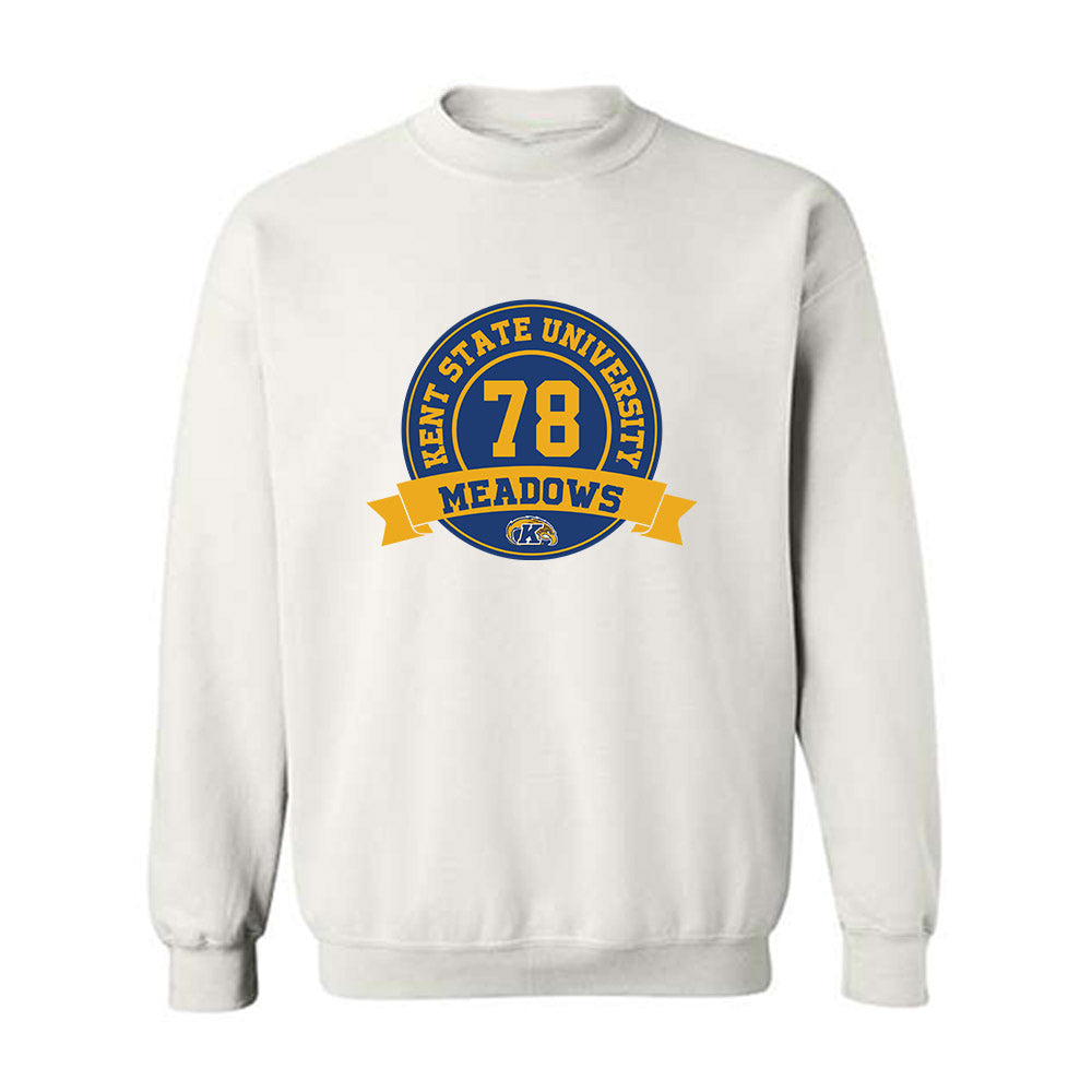 Kent State - NCAA Football : Tyler Meadows - Classic Fashion Shersey Crewneck Sweatshirt-0