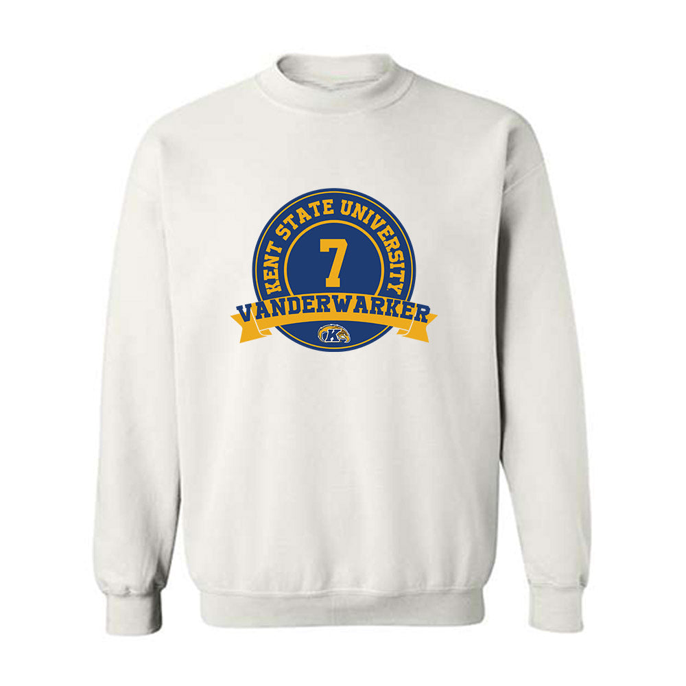 Kent State - NCAA Men's Basketball : Landon Vanderwarker - Classic Fashion Shersey Crewneck Sweatshirt-0