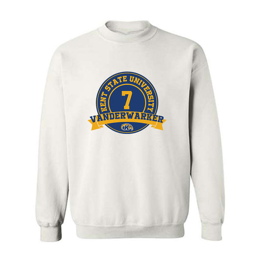 Kent State - NCAA Men's Basketball : Landon Vanderwarker - Classic Fashion Shersey Crewneck Sweatshirt-0