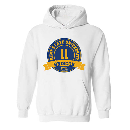 Kent State - NCAA Men's Basketball : Dezmon Briscoe - Classic Fashion Shersey Hooded Sweatshirt-0