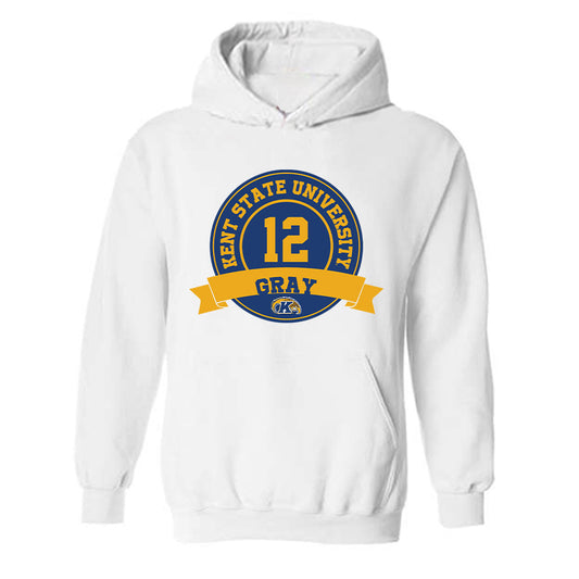 Kent State - NCAA Women's Basketball : Dionna Gray - Classic Fashion Shersey Hooded Sweatshirt-0