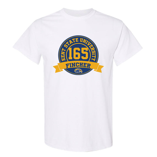 Kent State - NCAA Wrestling : Jordan Fincher - Classic Fashion Shersey T-Shirt-0
