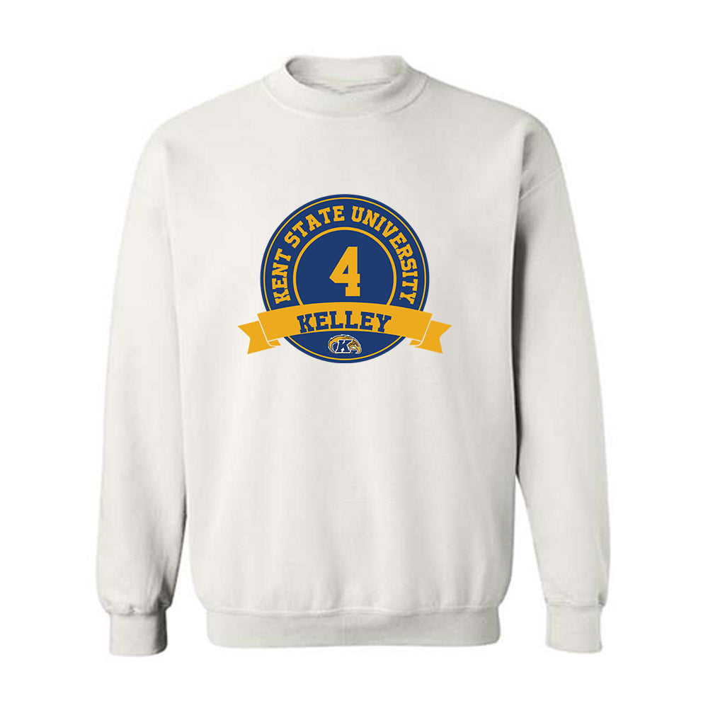Kent State - NCAA Football : Jared Kelley - Classic Fashion Shersey Crewneck Sweatshirt-0
