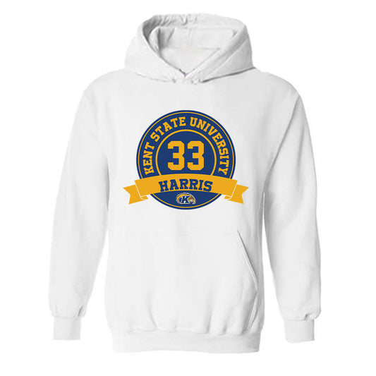 Kent State - NCAA Football : Ayden Harris - Classic Fashion Shersey Hooded Sweatshirt-0