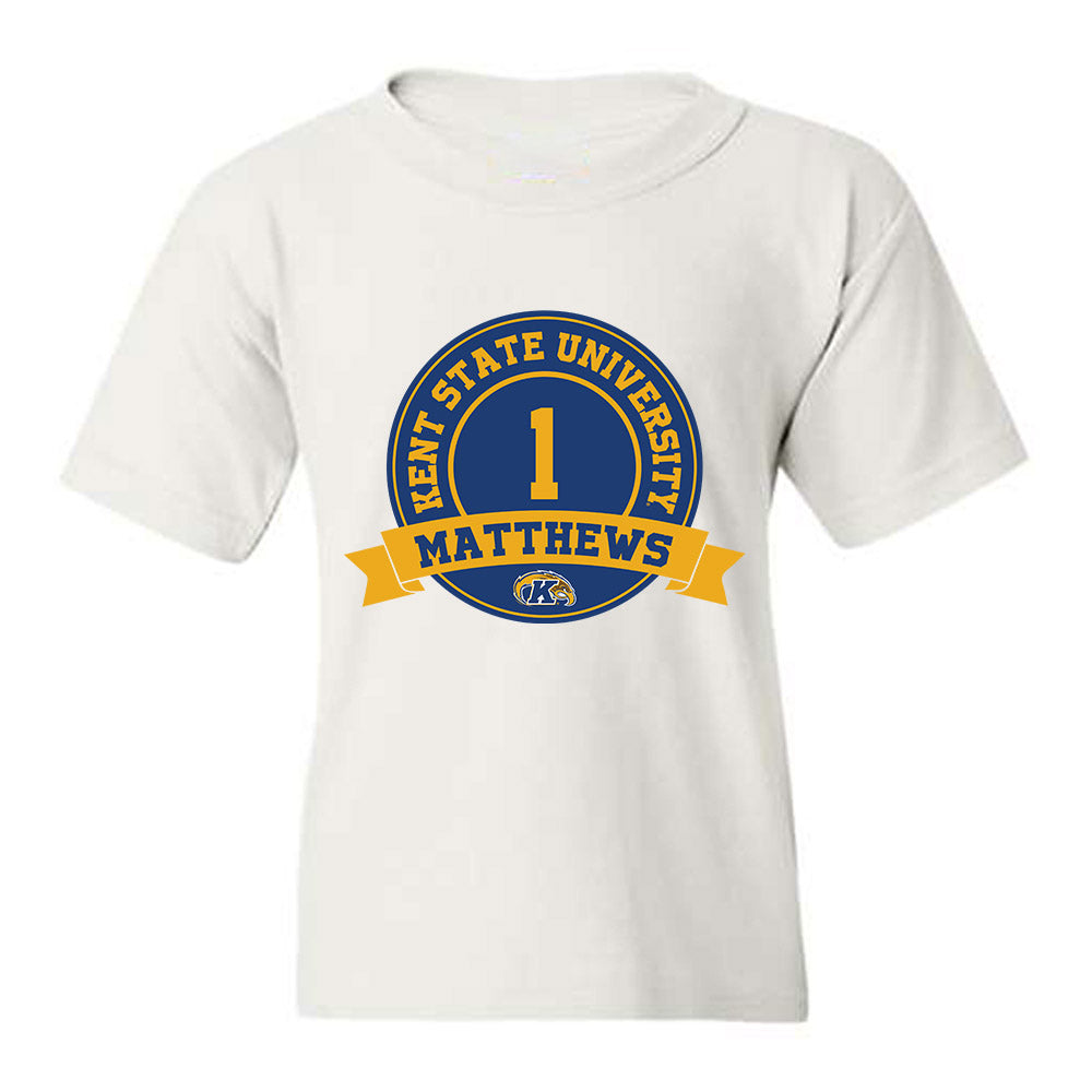Kent State - NCAA Baseball : Luke Matthews - Classic Fashion Shersey Youth T-Shirt-0
