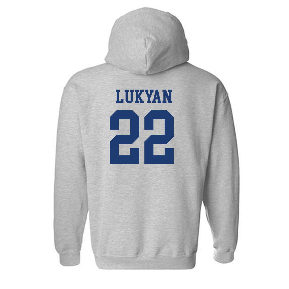 Kent State - NCAA Women's Soccer : Ava Lukyan - Classic Fashion Shersey Hooded Sweatshirt-1