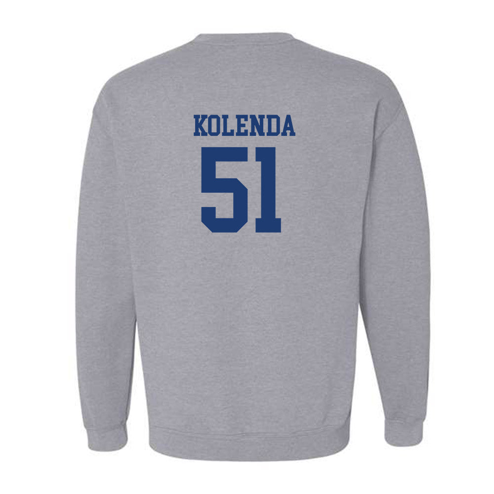 Kent State - NCAA Baseball : Jordan Kolenda - Classic Fashion Shersey Crewneck Sweatshirt-1