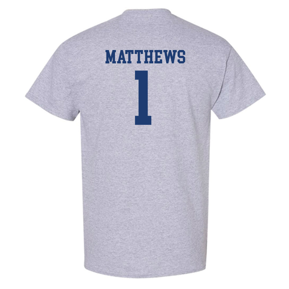Kent State - NCAA Baseball : Luke Matthews - Classic Fashion Shersey T-Shirt-1