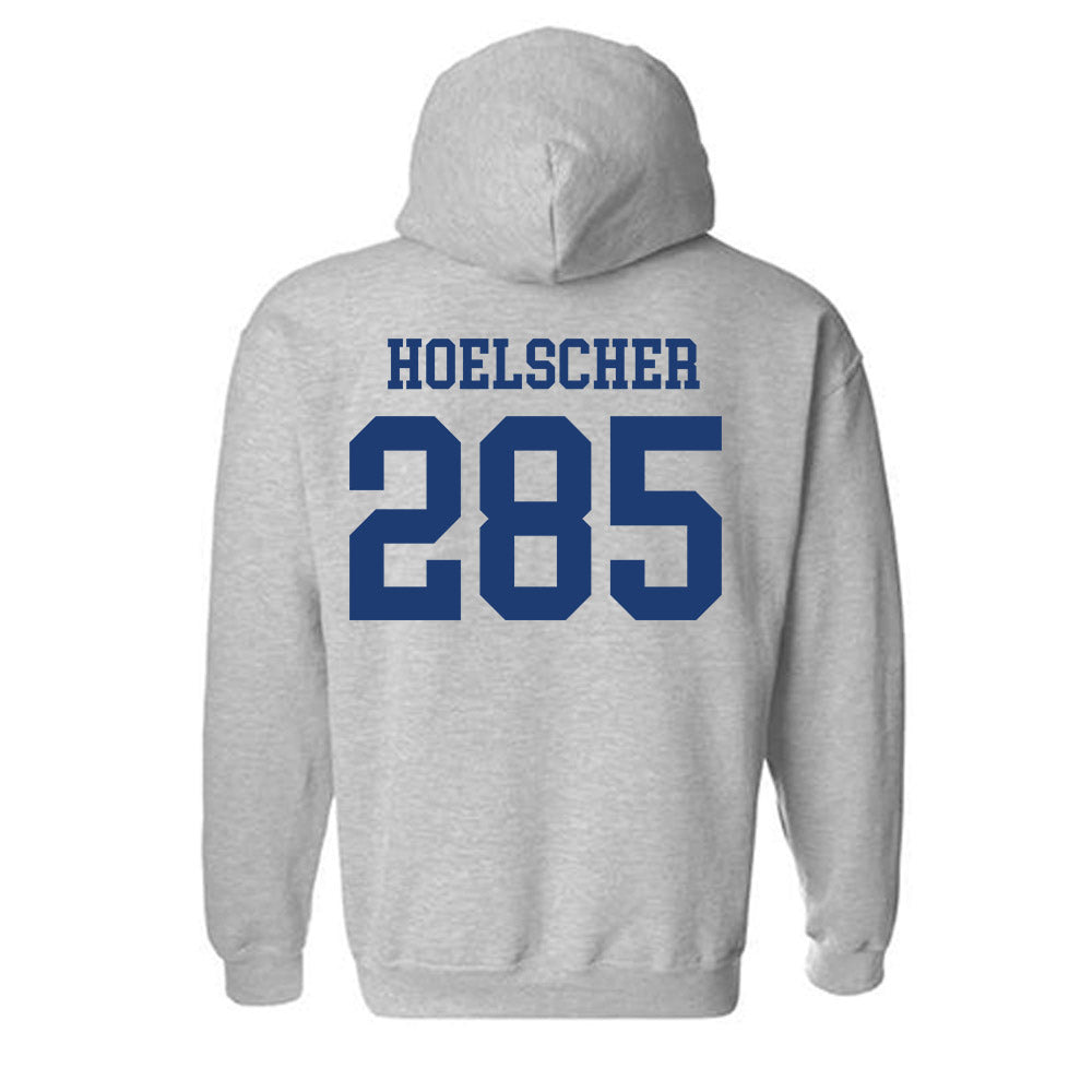 Kent State - NCAA Wrestling : Billy Hoelscher - Classic Fashion Shersey Hooded Sweatshirt-1