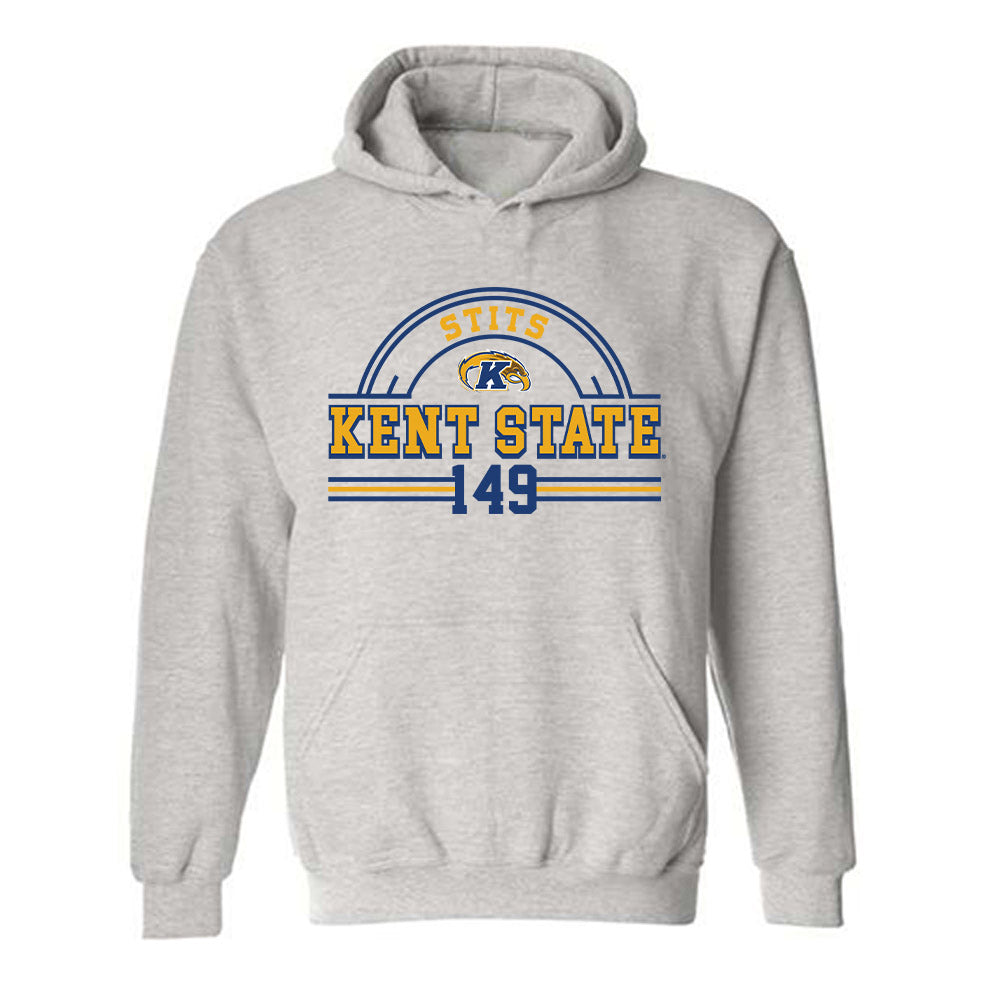 Kent State - NCAA Wrestling : Silas Stits - Classic Fashion Shersey Hooded Sweatshirt-0