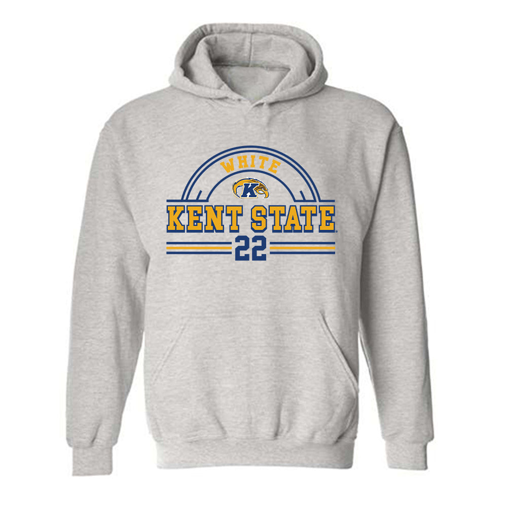 Kent State - NCAA Football : Brandon White - Classic Fashion Shersey Hooded Sweatshirt-0