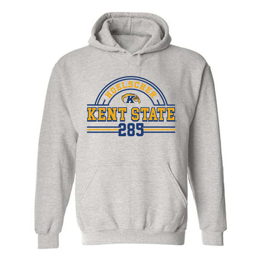 Kent State - NCAA Wrestling : Billy Hoelscher - Classic Fashion Shersey Hooded Sweatshirt-0