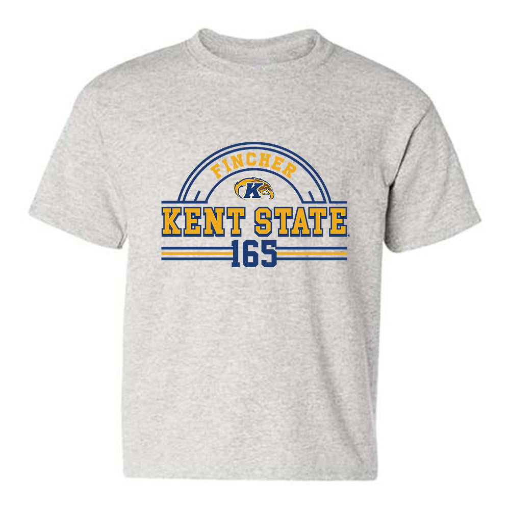 Kent State - NCAA Wrestling : Jordan Fincher - Classic Fashion Shersey Youth T-Shirt-0