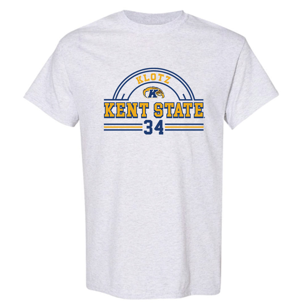 Kent State - NCAA Baseball : Hunter Klotz - Classic Fashion Shersey T-Shirt-0