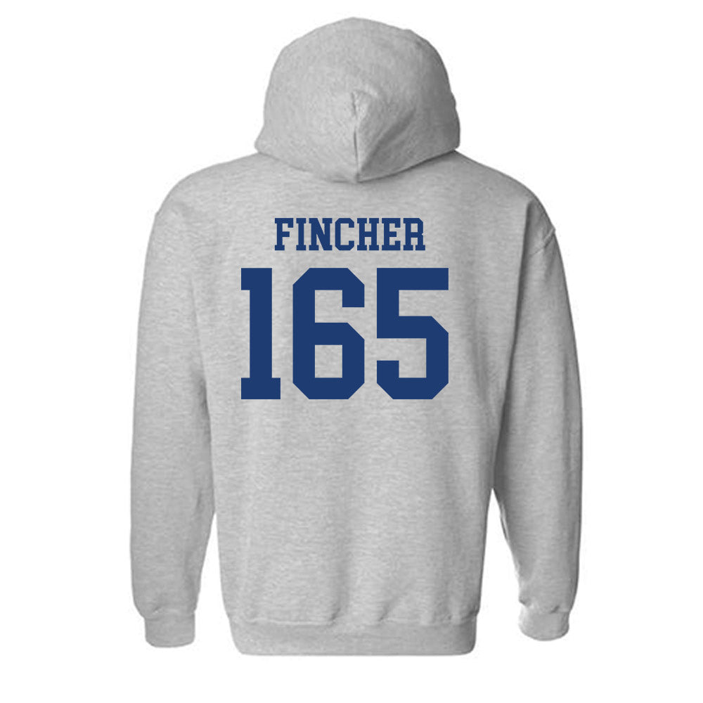 Kent State - NCAA Wrestling : Jordan Fincher - Classic Fashion Shersey Hooded Sweatshirt-1