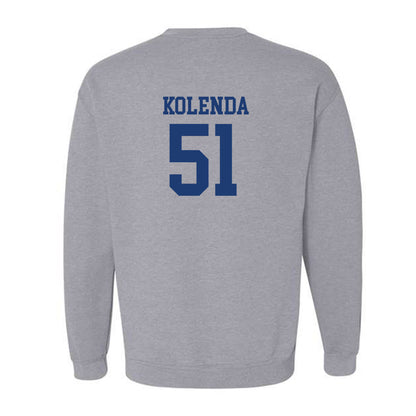 Kent State - NCAA Baseball : Jordan Kolenda - Classic Fashion Shersey Crewneck Sweatshirt-1
