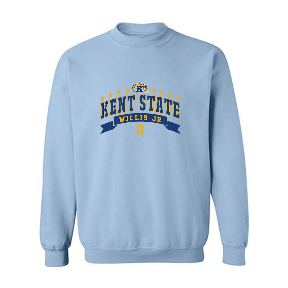 Kent State - NCAA Men's Basketball : Chansey Willis Jr - Classic Fashion Shersey Crewneck Sweatshirt-0