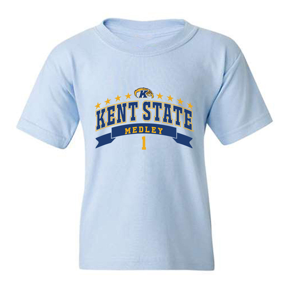 Kent State - NCAA Men's Basketball : Cian Medley - Classic Fashion Shersey Youth T-Shirt-0