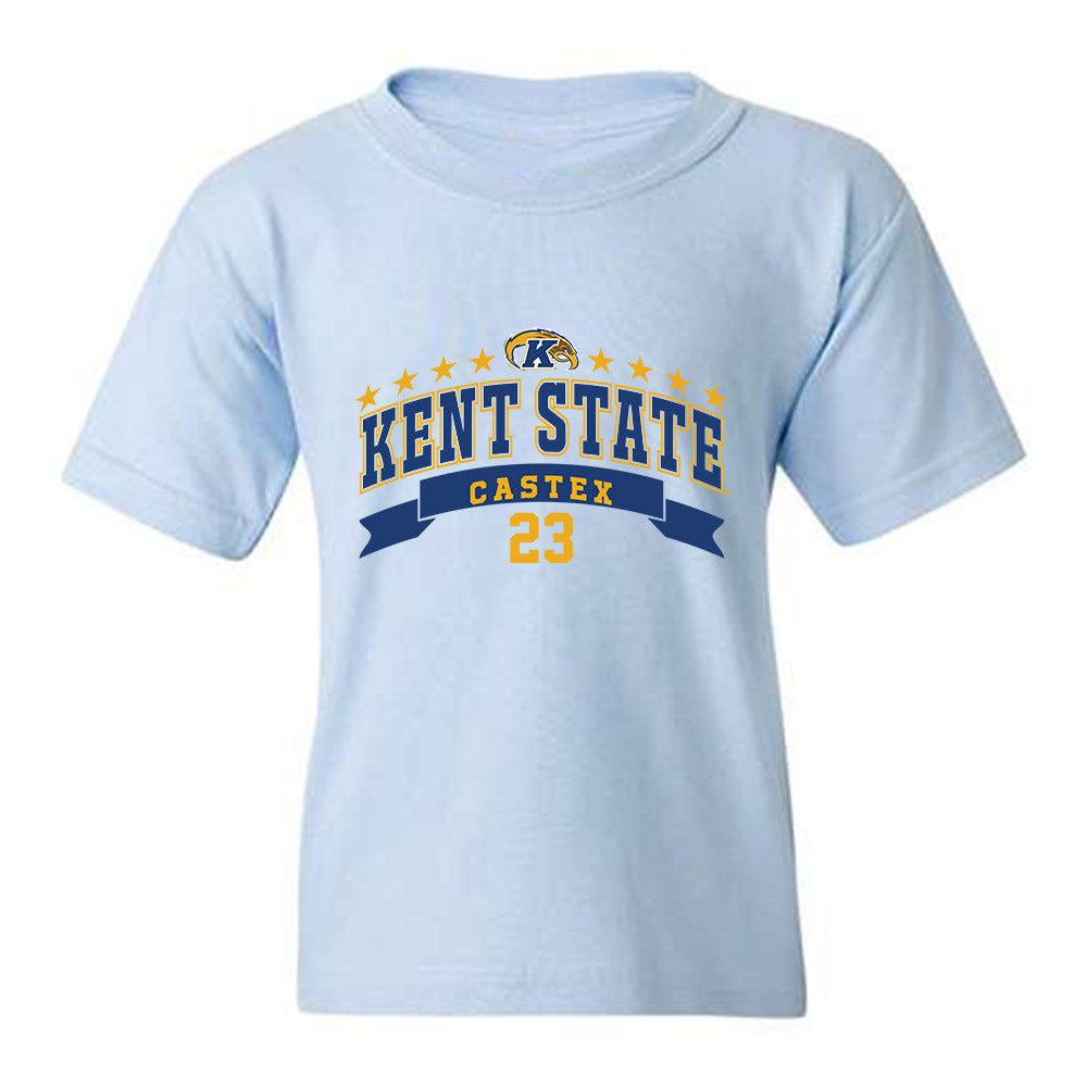 Kent State - NCAA Football : Ezekiel Castex - Classic Fashion Shersey Youth T-Shirt-0