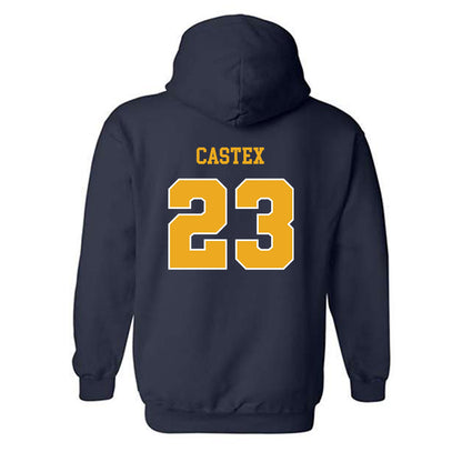 Kent State - NCAA Football : Ezekiel Castex - Classic Shersey Hooded Sweatshirt-1