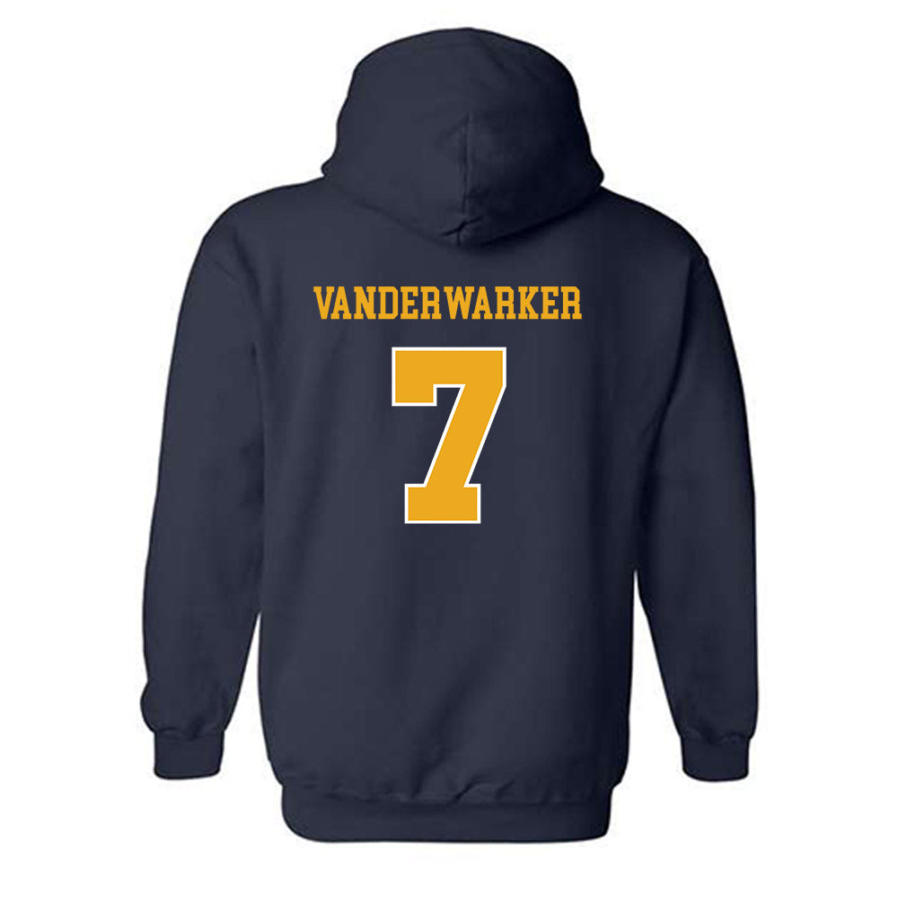 Kent State - NCAA Men's Basketball : Landon Vanderwarker - Classic Shersey Hooded Sweatshirt-1