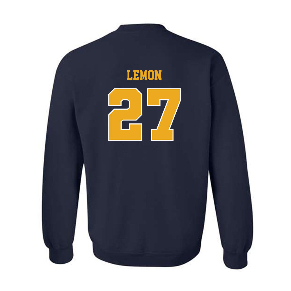 Kent State - NCAA Football : Lennox Lemon - Classic Shersey Crewneck Sweatshirt-1
