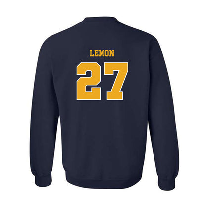 Kent State - NCAA Football : Lennox Lemon - Classic Shersey Crewneck Sweatshirt-1