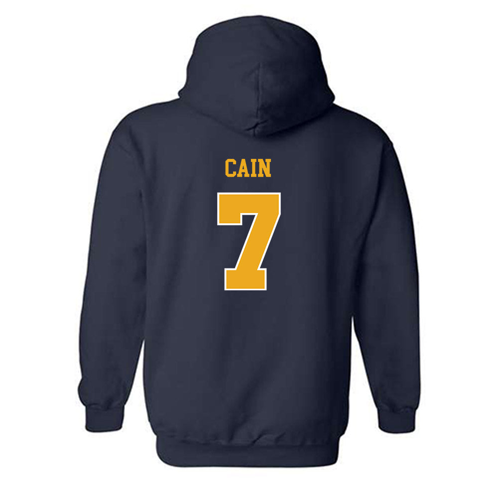 Kent State - NCAA Baseball : Ian Cain - Classic Shersey Hooded Sweatshirt-1