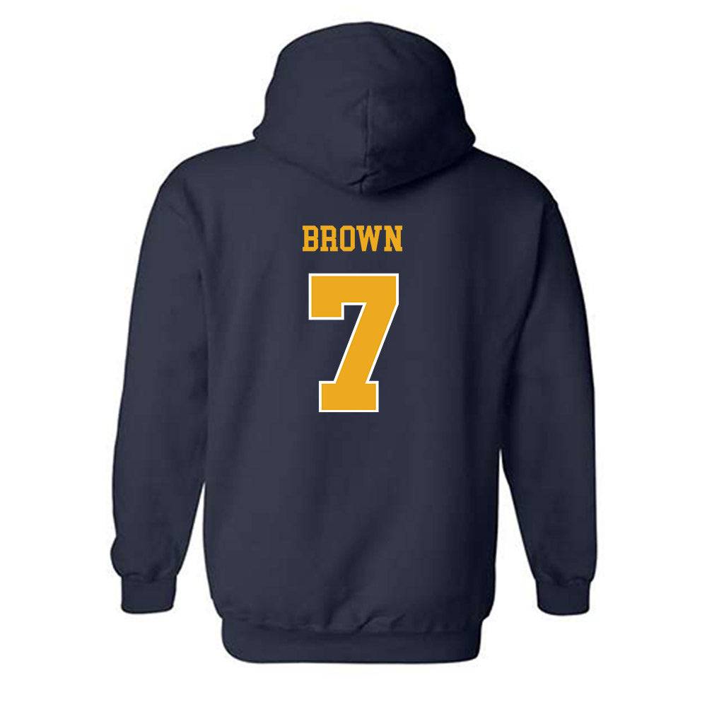 Kent State - NCAA Women's Volleyball : Mercedez Brown - Classic Shersey Hooded Sweatshirt-1