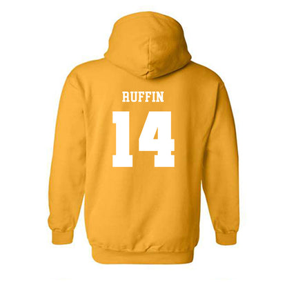Kent State - NCAA Football : Deante Ruffin - Classic Shersey Hooded Sweatshirt-1
