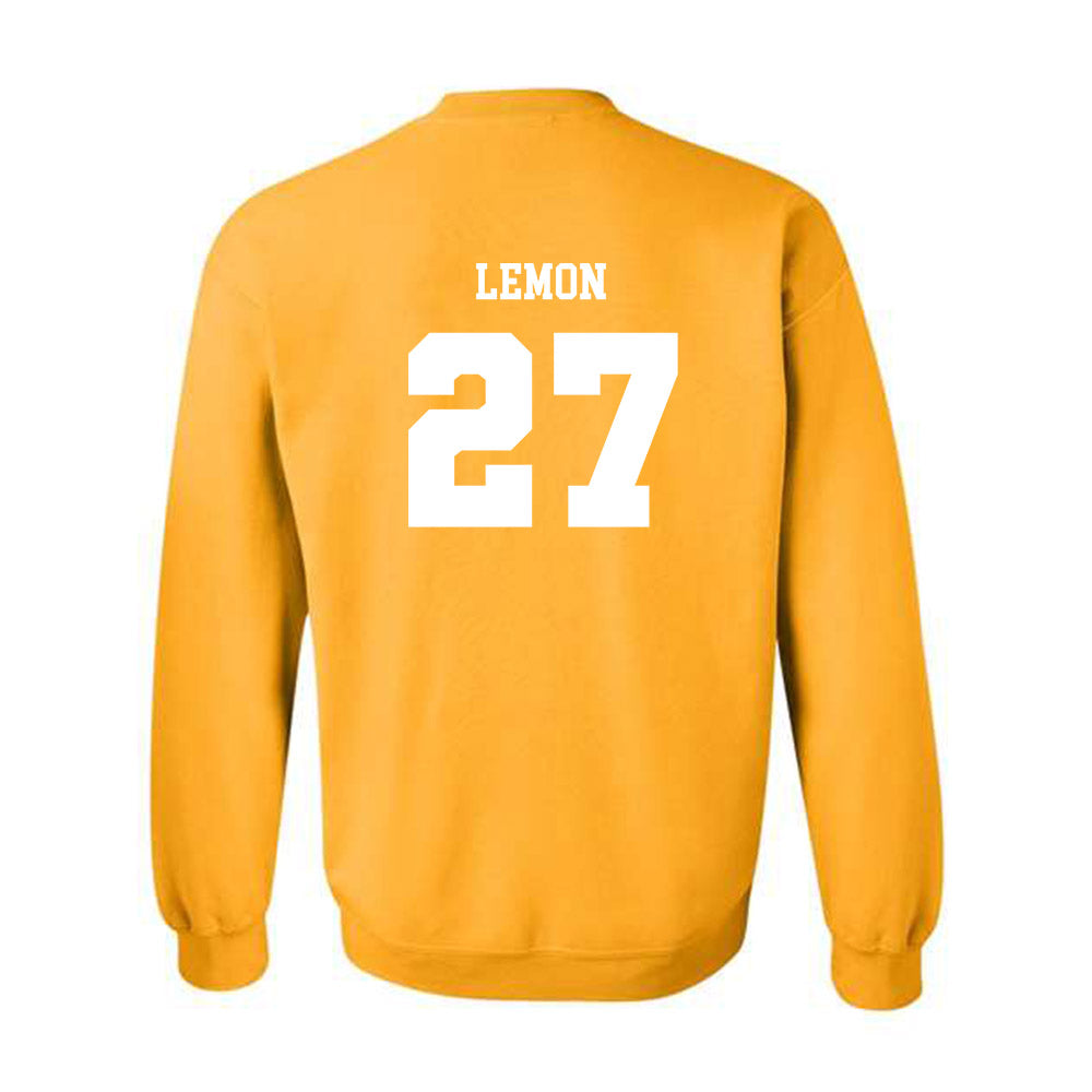 Kent State - NCAA Football : Lennox Lemon - Classic Shersey Crewneck Sweatshirt-1