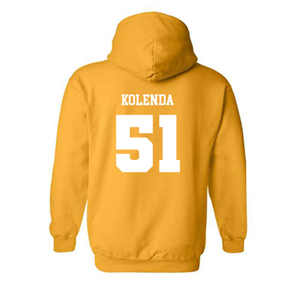Kent State - NCAA Baseball : Jordan Kolenda - Classic Shersey Hooded Sweatshirt-1