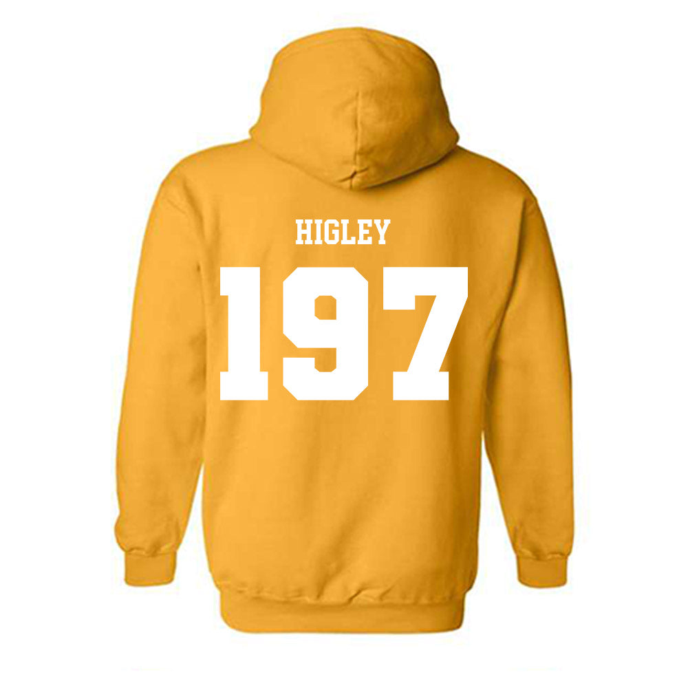 Kent State - NCAA Wrestling : Mason Higley - Classic Shersey Hooded Sweatshirt-1