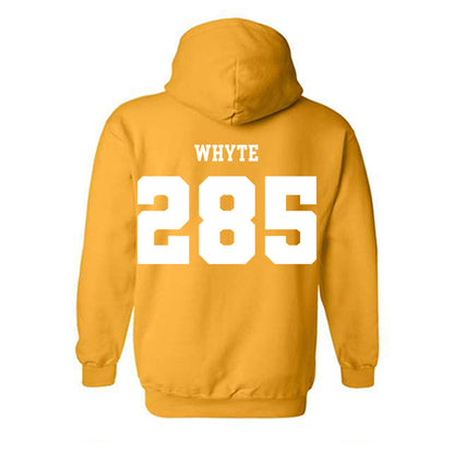Kent State - NCAA Wrestling : Colin Whyte - Classic Shersey Hooded Sweatshirt-1