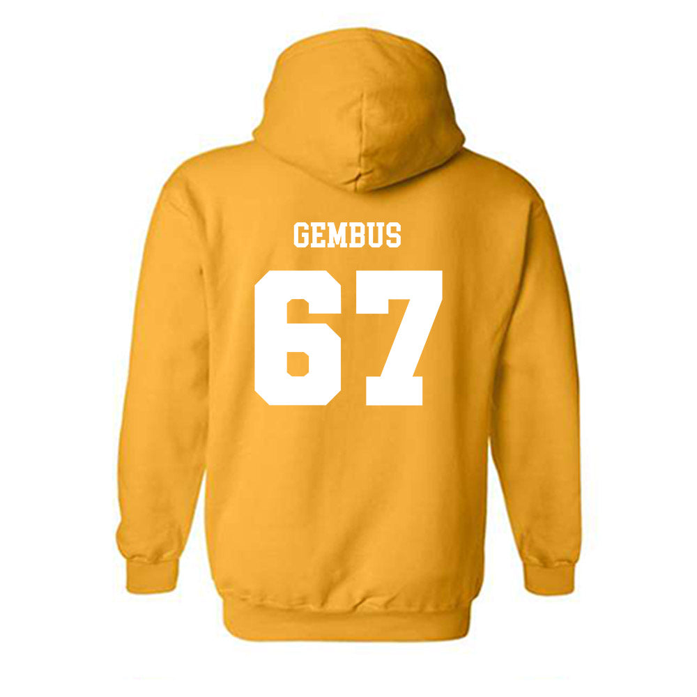 Kent State - NCAA Football : Max Gembus - Classic Shersey Hooded Sweatshirt-1