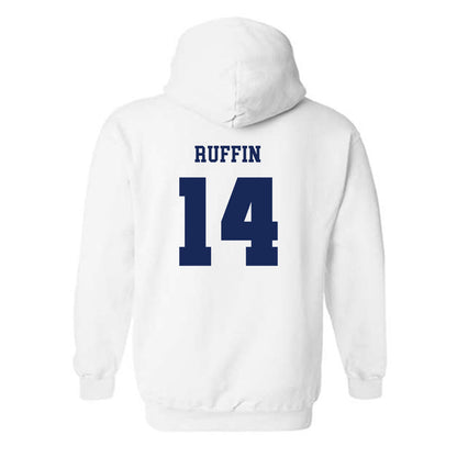 Kent State - NCAA Football : Deante Ruffin - Classic Shersey Hooded Sweatshirt-1