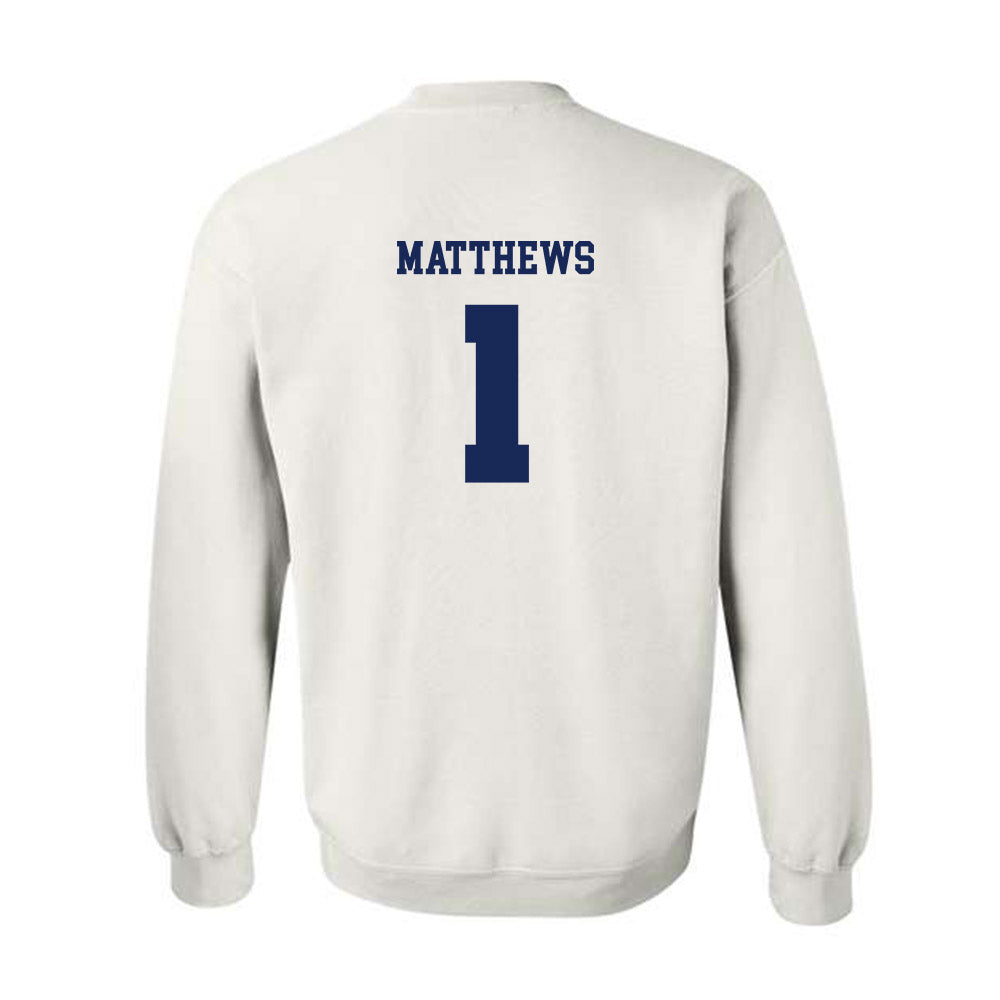 Kent State - NCAA Baseball : Luke Matthews - Classic Shersey Crewneck Sweatshirt-1