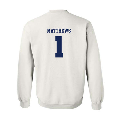 Kent State - NCAA Baseball : Luke Matthews - Classic Shersey Crewneck Sweatshirt-1