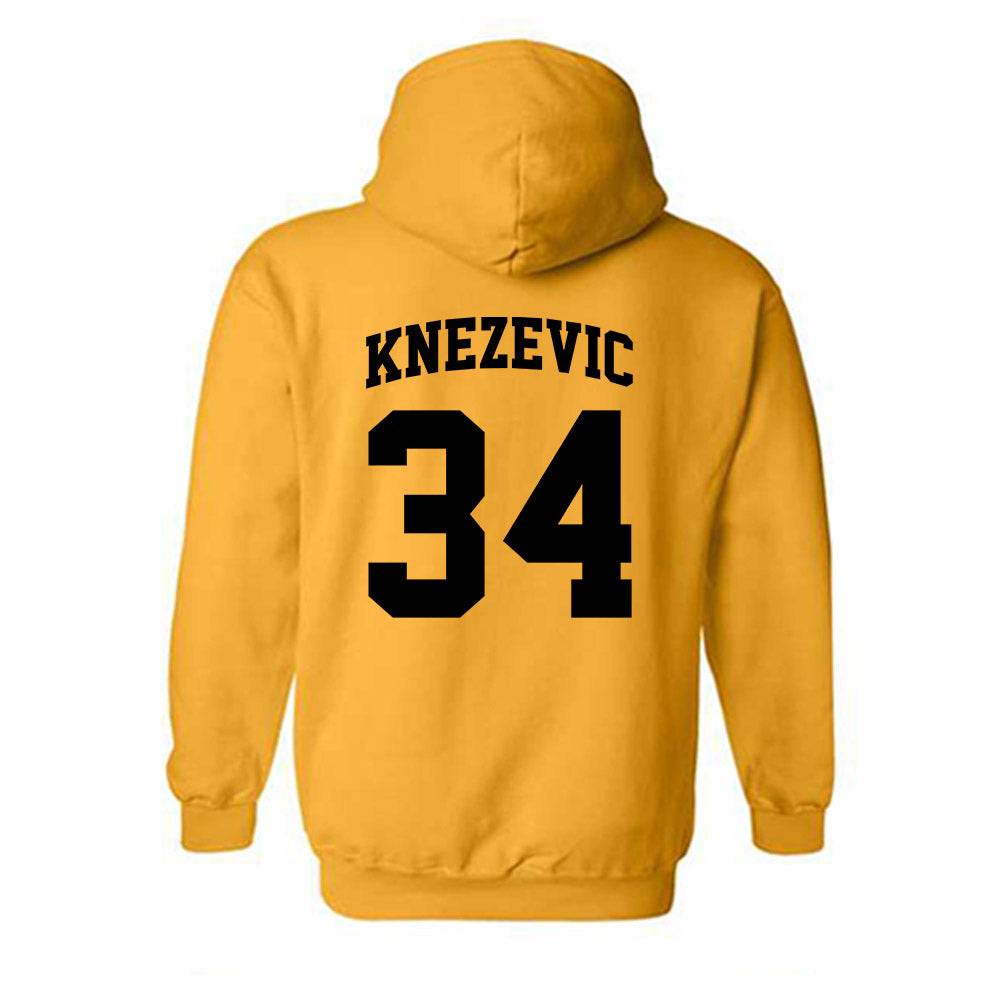 VCU - NCAA Women's Basketball : Katarina Knezevic - Sports Shersey Hooded Sweatshirt-1
