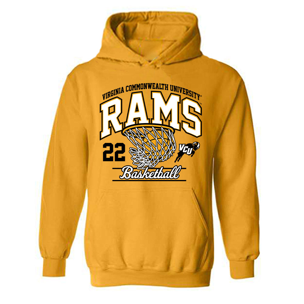 VCU - NCAA Women's Basketball : Laia Crespin Pastor - Sports Shersey Hooded Sweatshirt-0