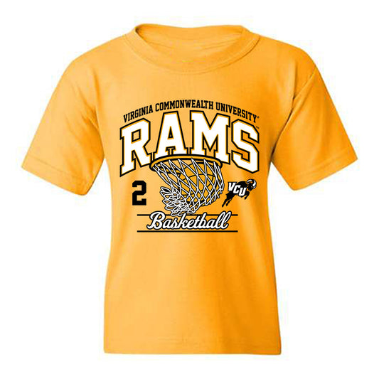 VCU - NCAA Men's Basketball : Jadrian Tracey - Sports Shersey Youth T-Shirt-0