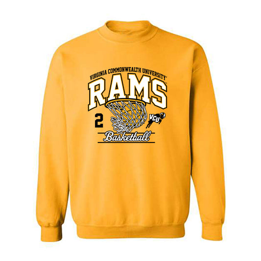 VCU - NCAA Men's Basketball : Jadrian Tracey - Sports Shersey Crewneck Sweatshirt-0
