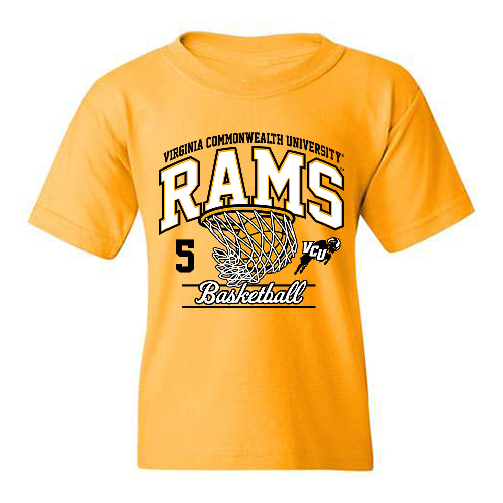 VCU - NCAA Men's Basketball : Barry Evans - Sports Shersey Youth T-Shirt-0