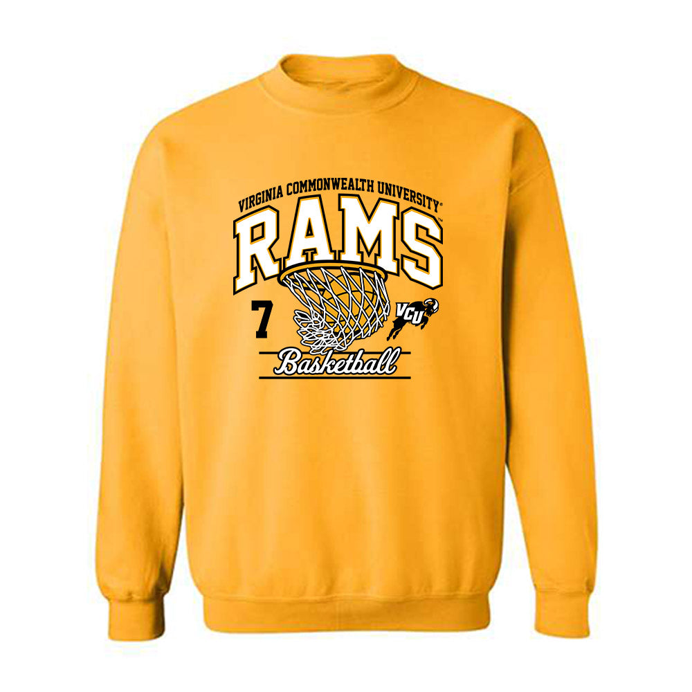 VCU - NCAA Women's Basketball : Hawa Doumbouya - Sports Shersey Crewneck Sweatshirt-0