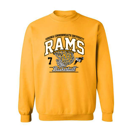 VCU - NCAA Women's Basketball : Hawa Doumbouya - Sports Shersey Crewneck Sweatshirt-0